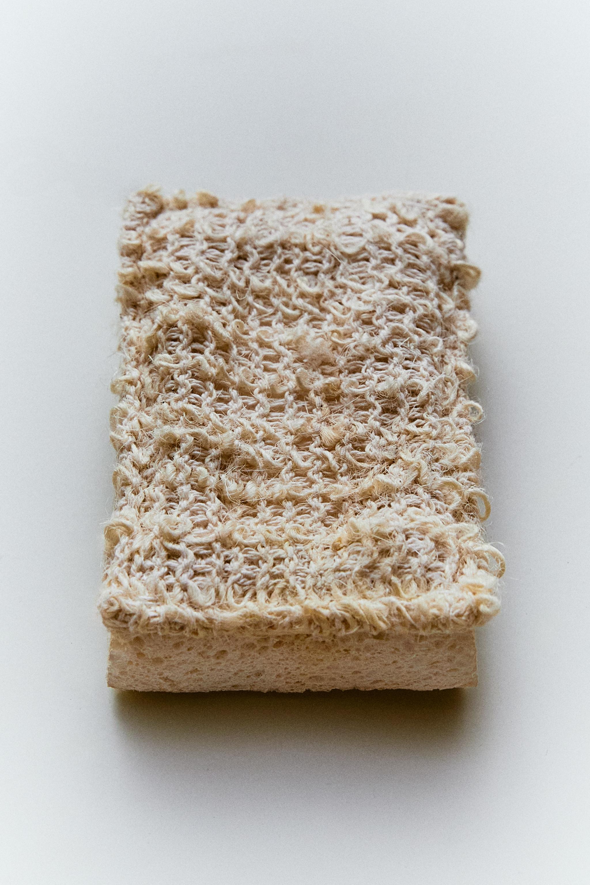 SCRUB SPONGE (PACK OF 2) — Light beige