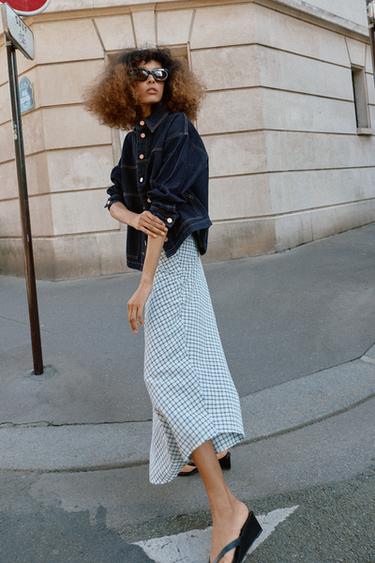 Z1975 DENIM JACKET - Blue by Zara