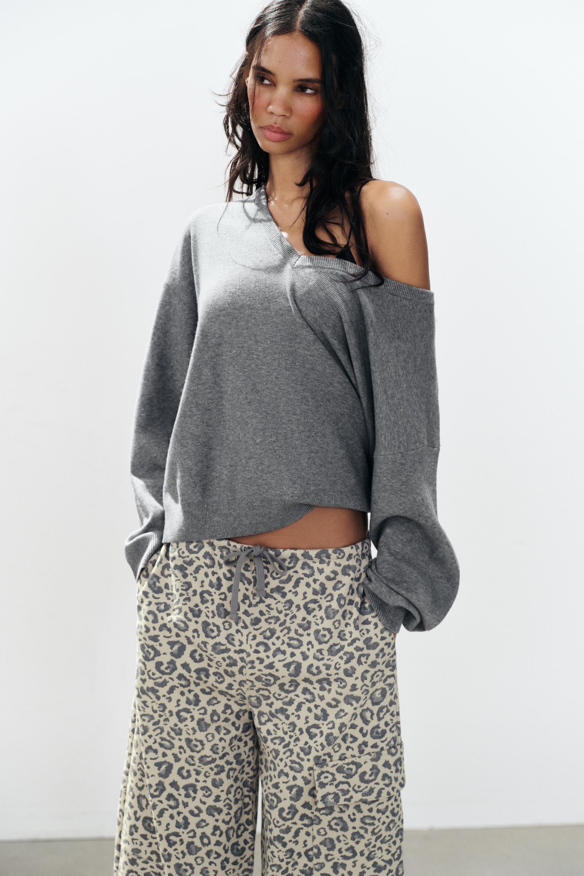 ANIMAL PRINT POCKET PANTS