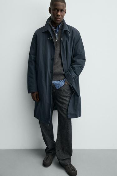TRENCH TECHNIQUE MATELASSÉ ALAMAR - Bleu marine de Zara - Image 5