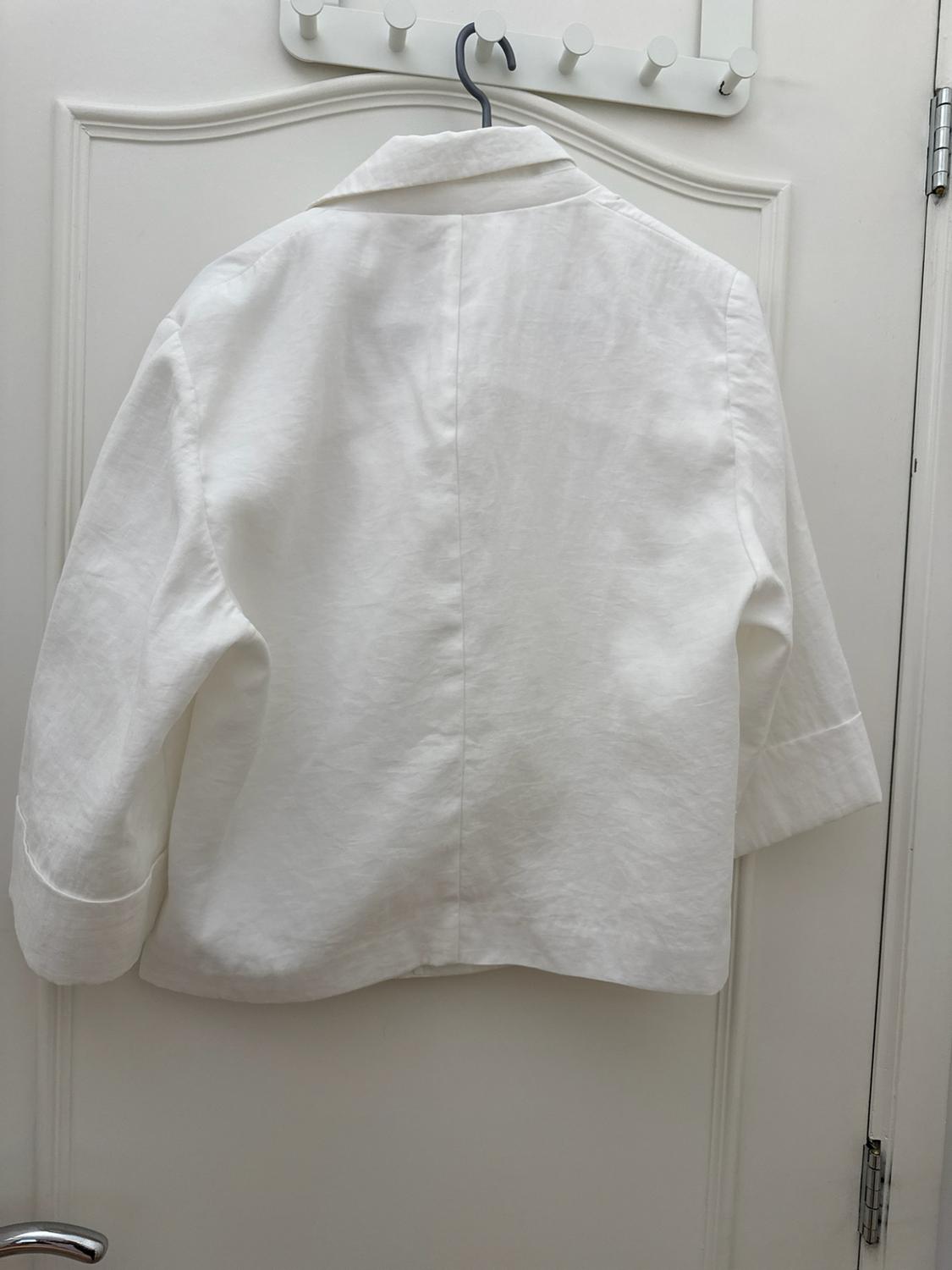 CROPPED DOUBLE-BREASTED BLAZER - Image 6