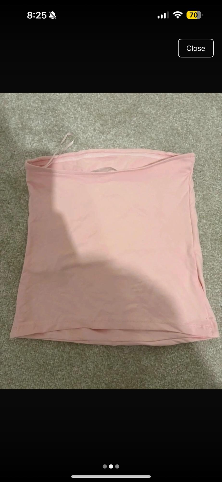 CHERRY PRINT POLYAMIDE TOP - Image 3