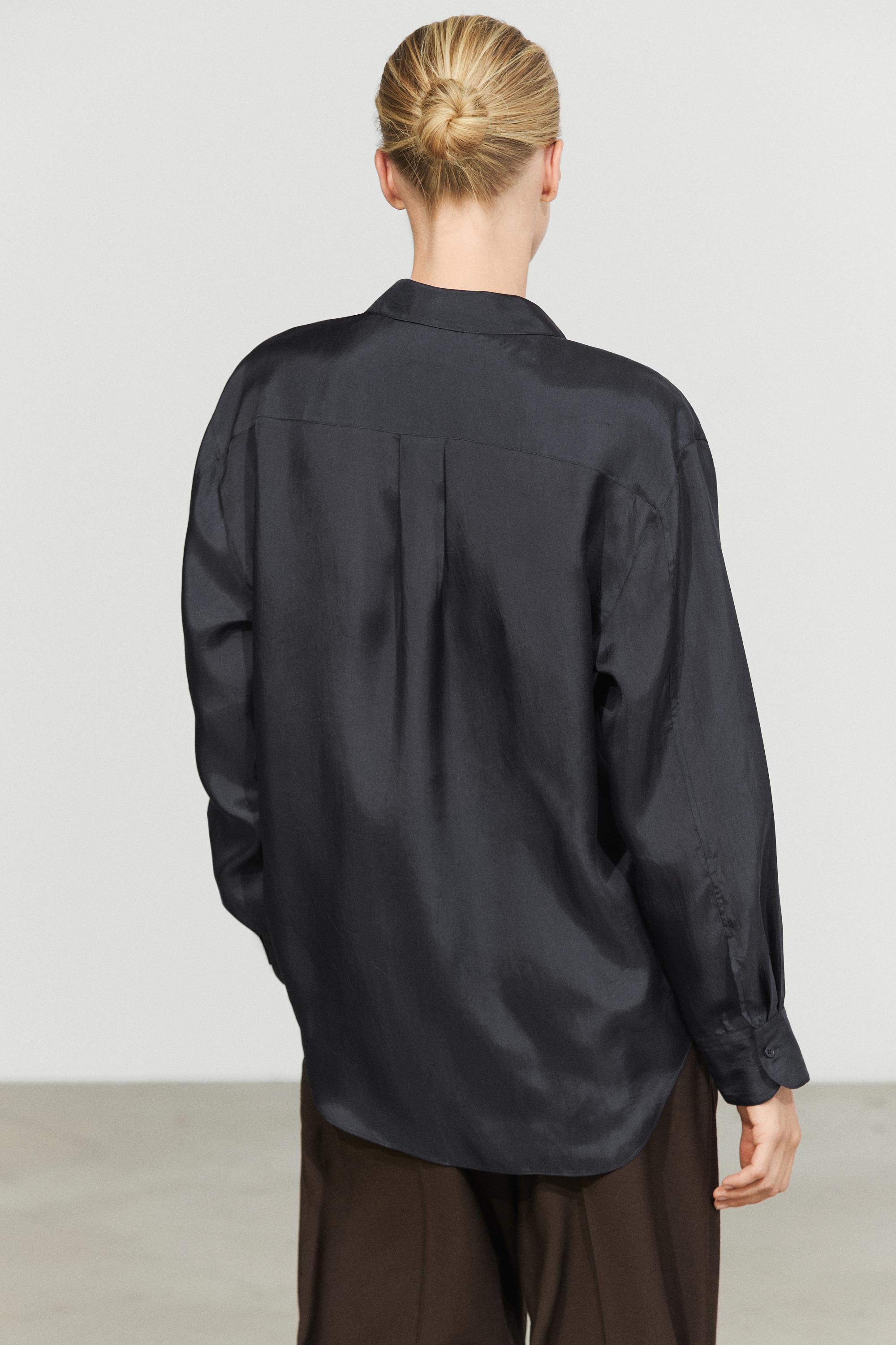 Chemise fluide à poche