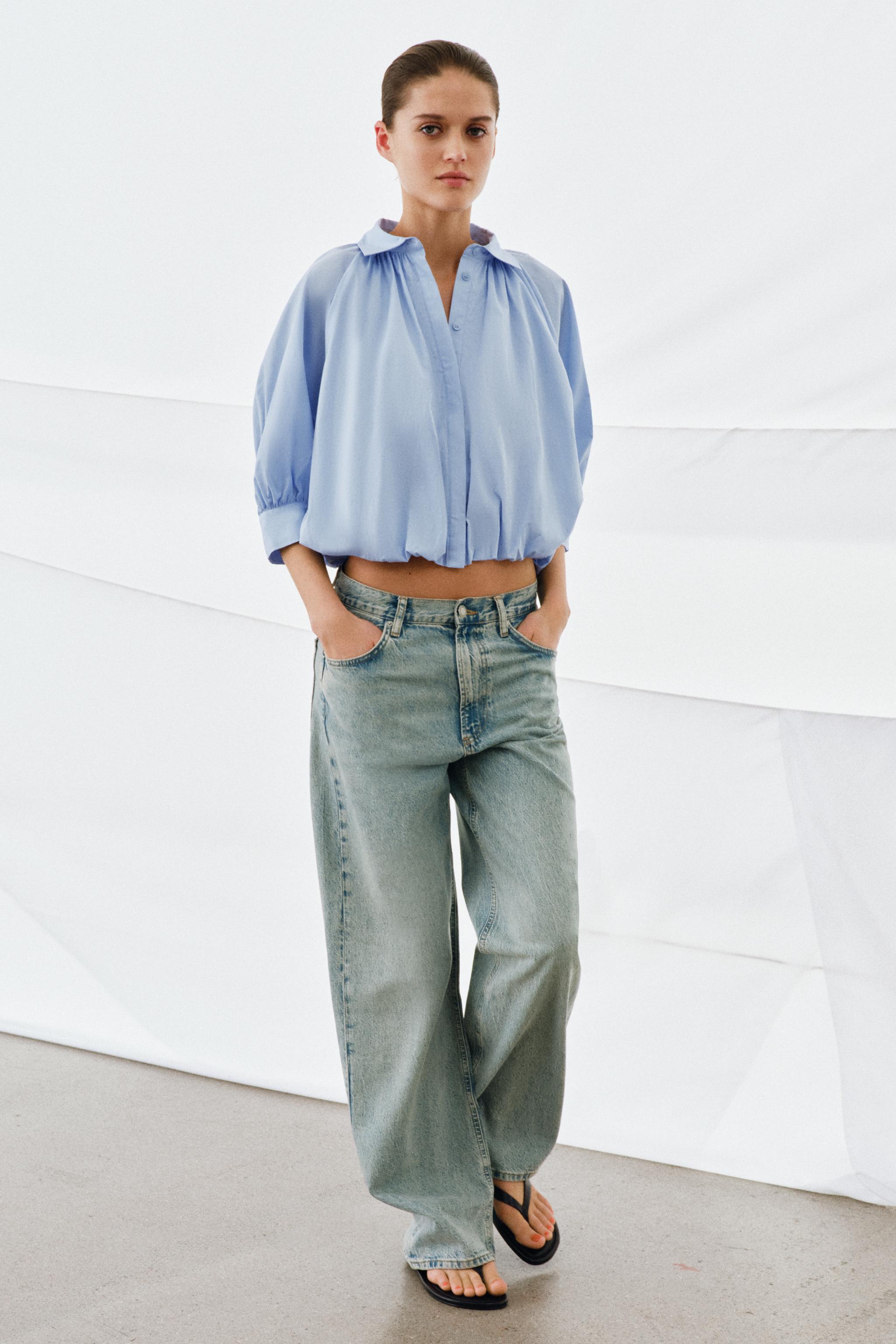 PUFF SLEEVE SHIRT ZW COLLECTION
