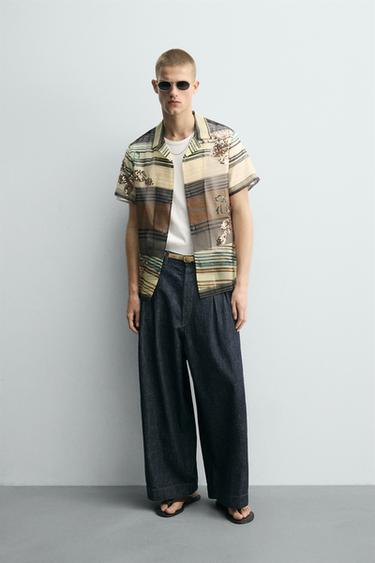 BALLOON FIT JEANS - Blue by Zara