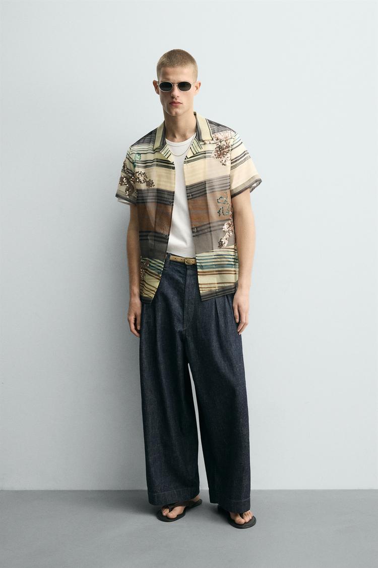 ZARA BALLOON FIT JEANS