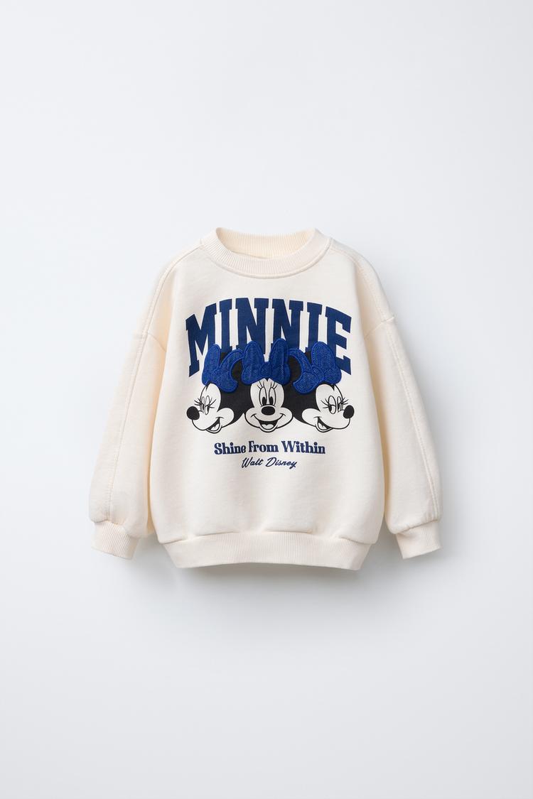 MINNIE MOUSE © DISNEY PATCH SWEATSHIRT