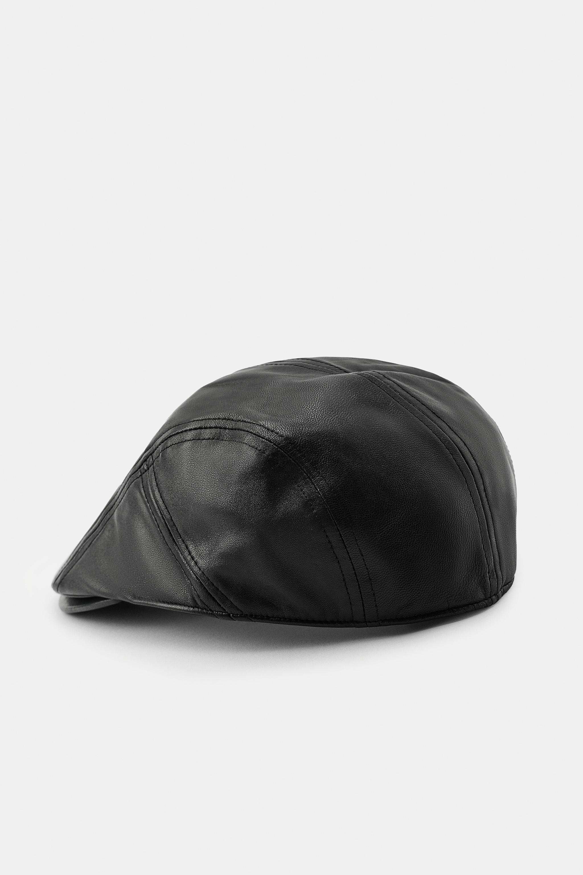 100% LEATHER VISOR