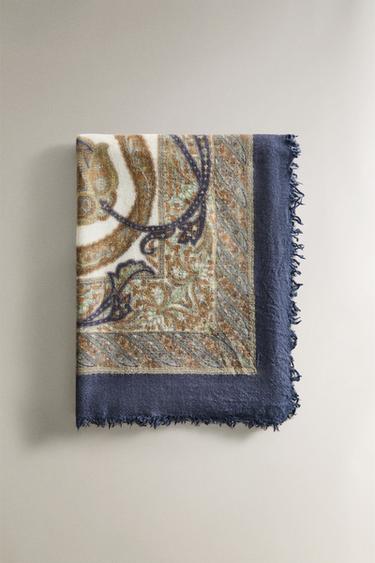 WOOL THROW - Ecru by Zara - Image 3