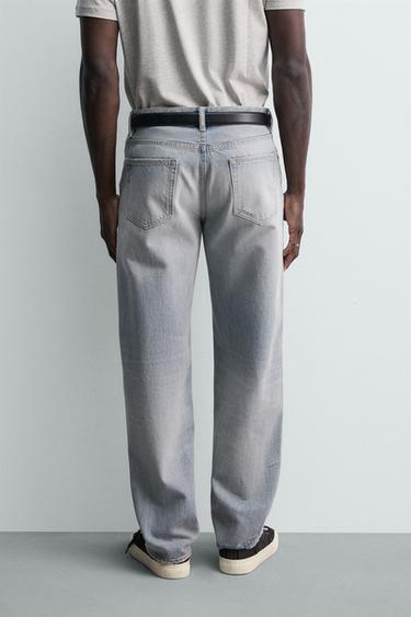 JEAN COUPE DROITE - Bleu / Acier de Zara - Image 2