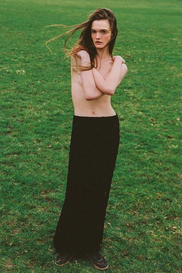 СЕТЧАТЫЕ КЕДЫ — Черный от Zara — изображение 0