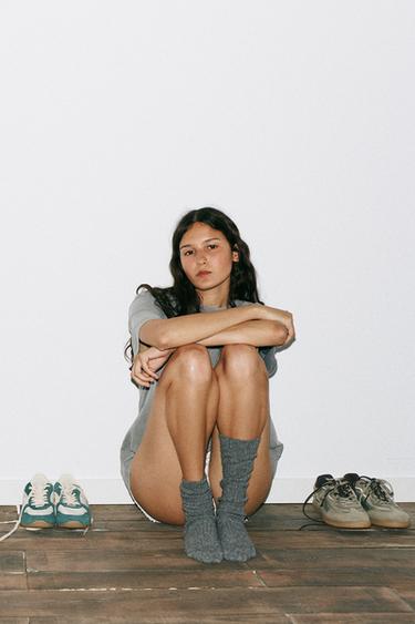COLOUR COMBINATION TRAINERS - Blue by Zara - Image 4