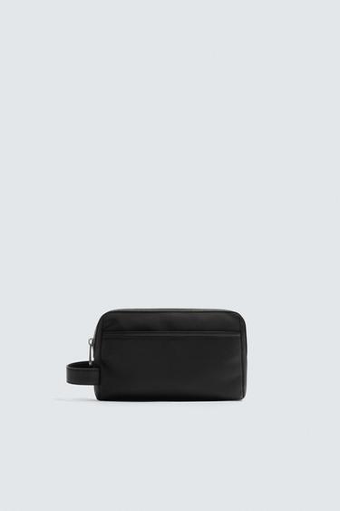 NYLON TOILETRY BAG - Black by Zara