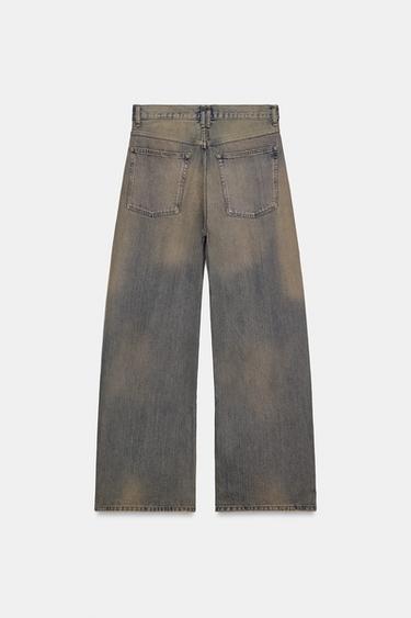 TRF LOW-RISE BAGGY JEANS - Blue by Zara - Image 7