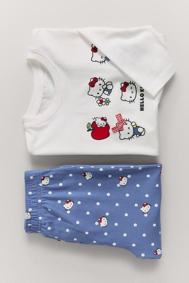 6-14 YEARS/ HELLO KITTY © SANRIO PYJAMAS - Blue by Zara