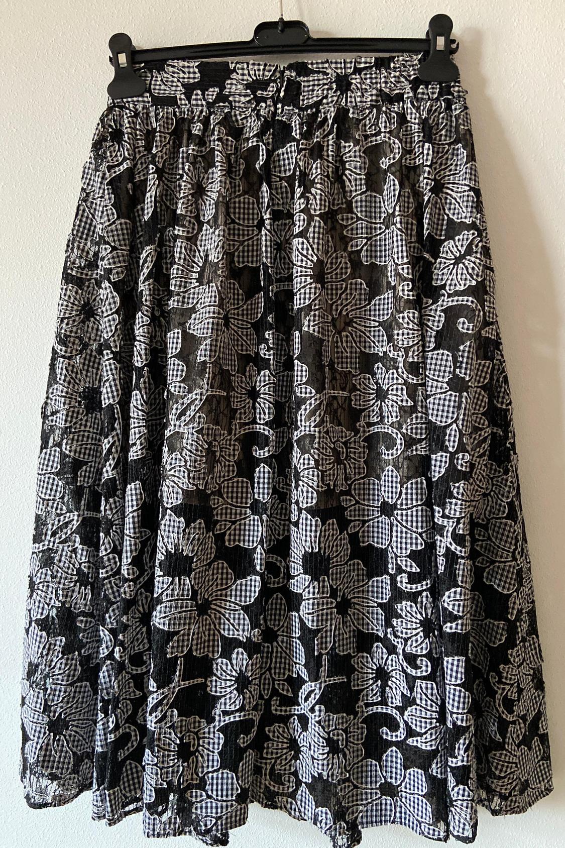 FLORAL PRINT SKIRT - Image 2