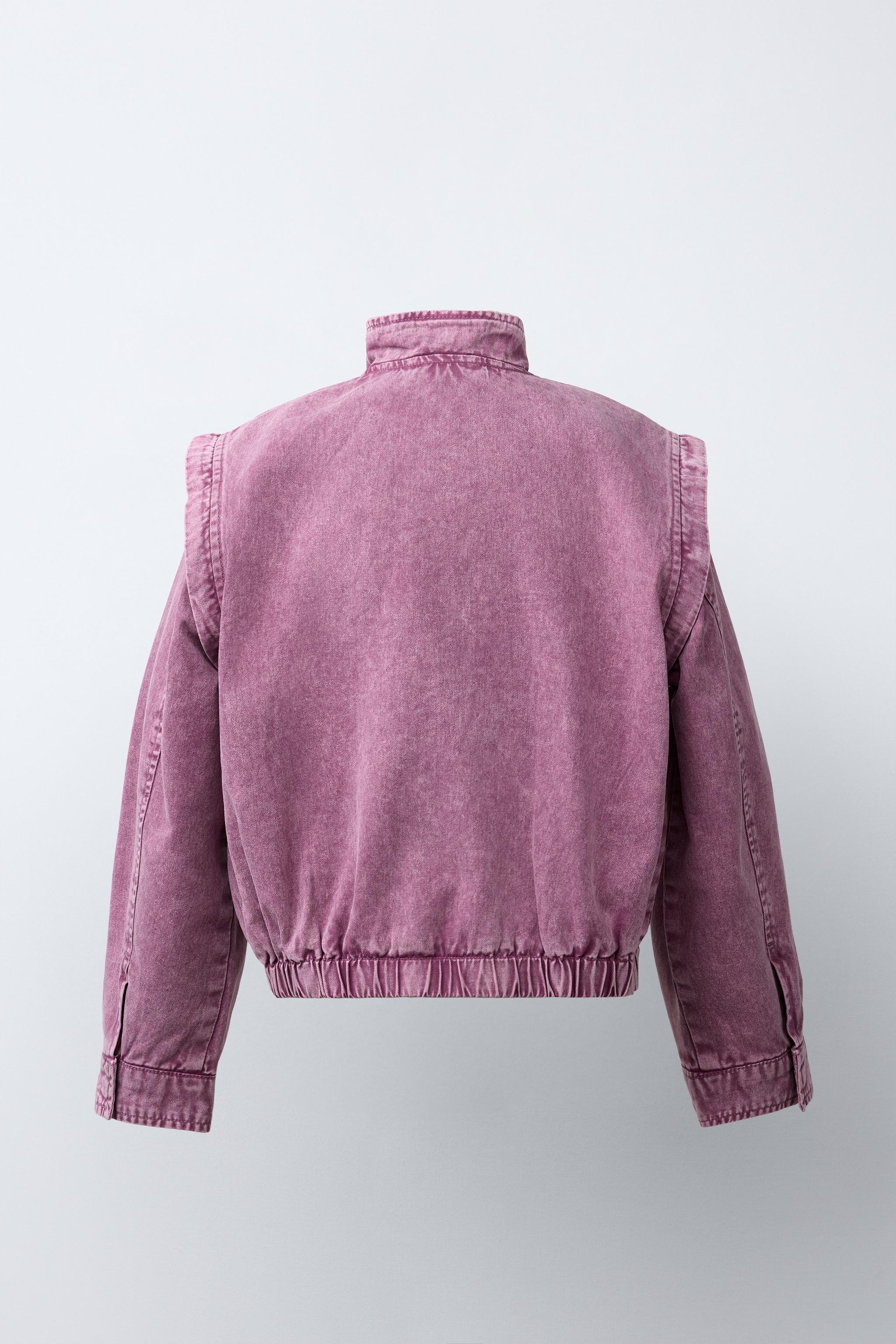 BLOUSON EFFET DÉLAVÉ