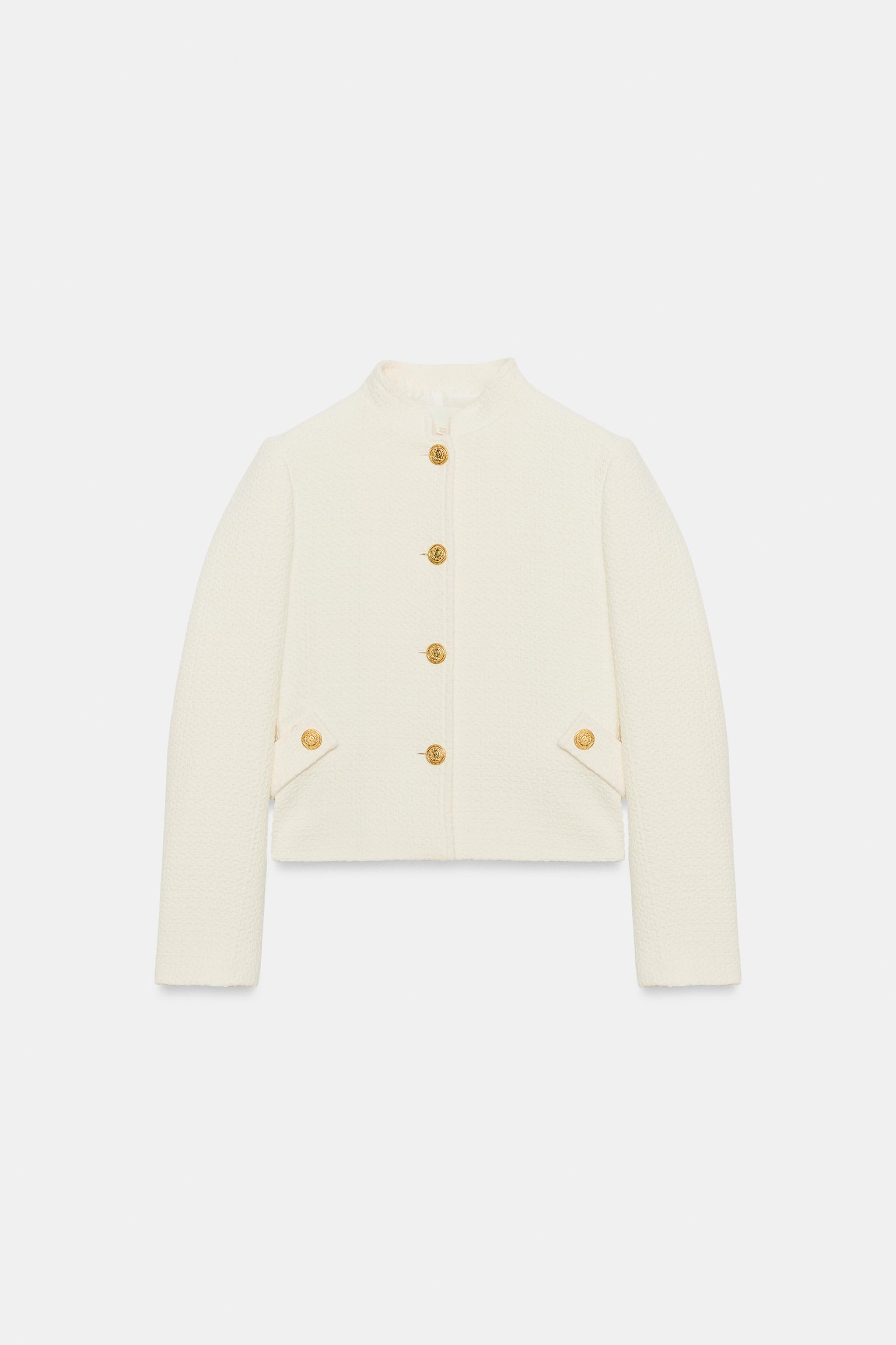 STRUCTURED CROPPED BLAZER