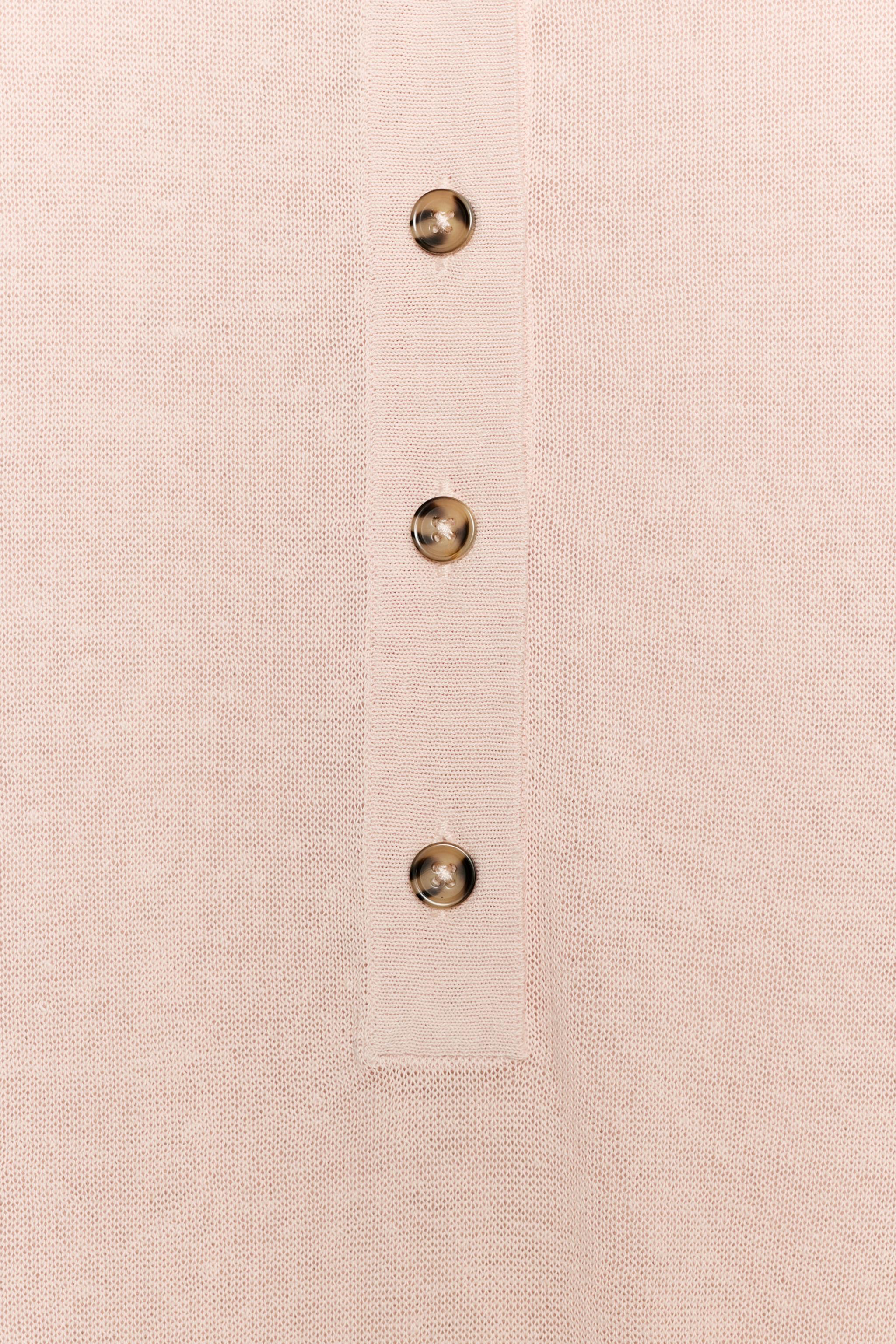 KNIT HENLEY JUMPER
