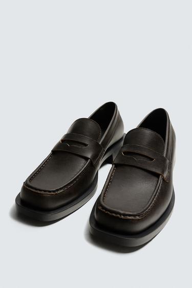 DRESS PENNY LOAFERS - Black by Zara - Image 4