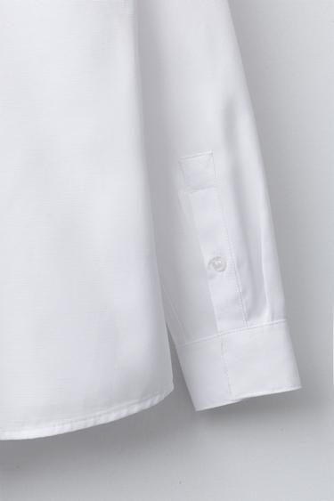 TEXTURED SHIRT - White by Zara - Image 3