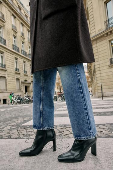 BOTTINES À TALONS - Noir de Zara - Image 2