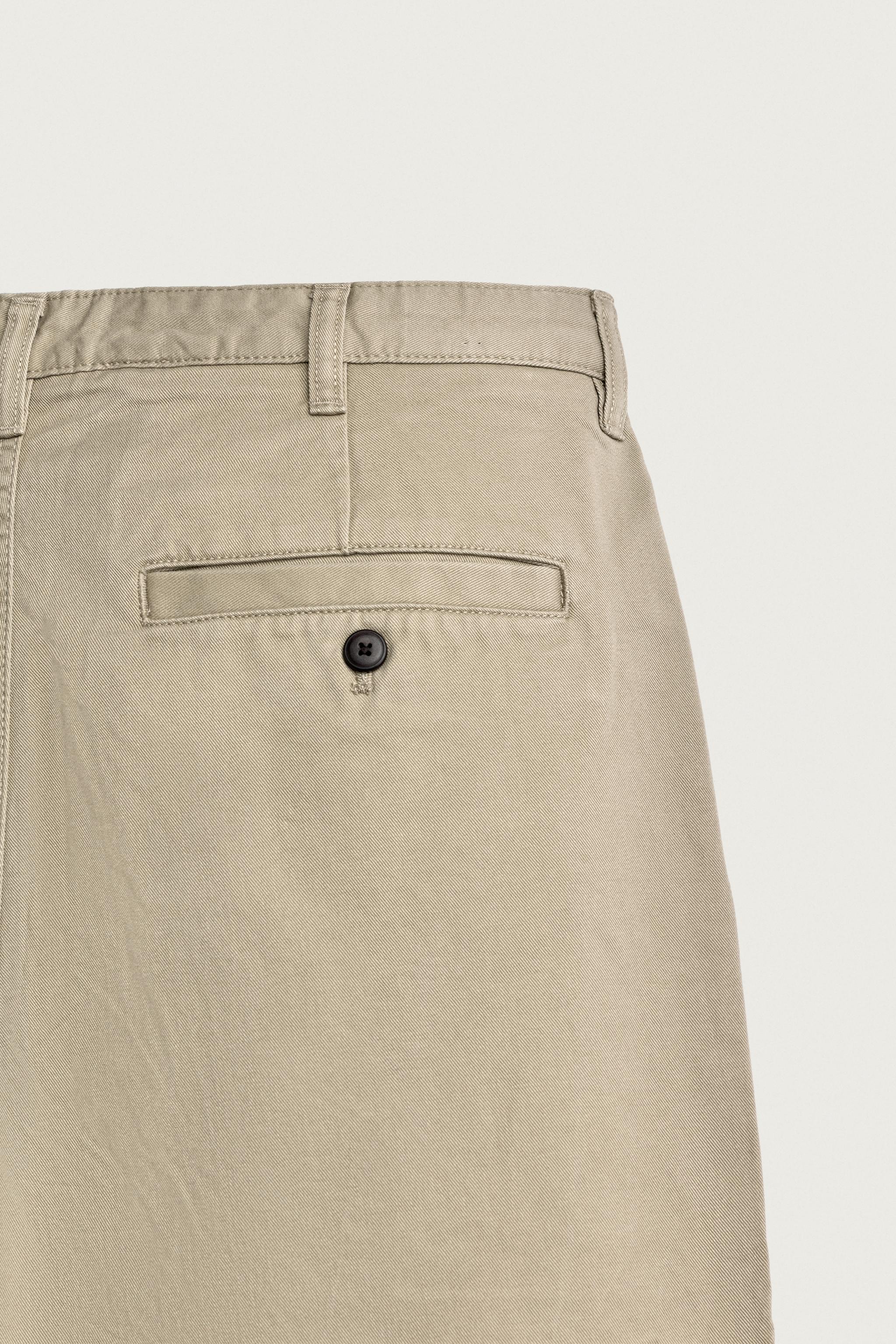 STRAIGHT-FIT CHINO PANTS