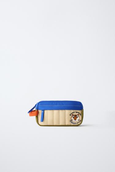 TIGER PENCIL CASE - Camel Brown by Zara