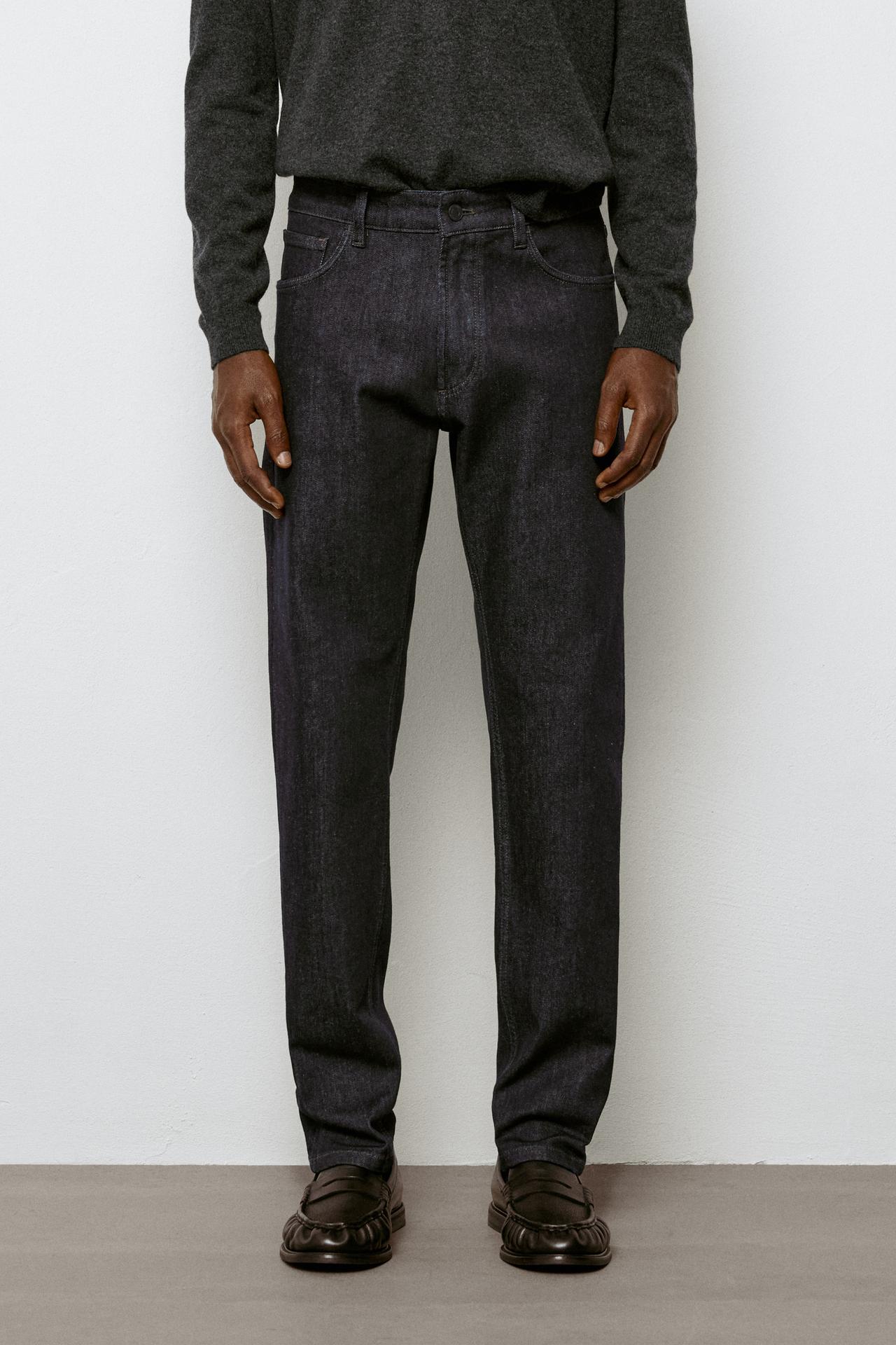 Slim fit jeans — Navy blue
