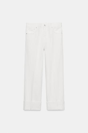 JEAN ZW COLLECTION DROIT TAILLE BASSE - Blanc de Zara - Image 6