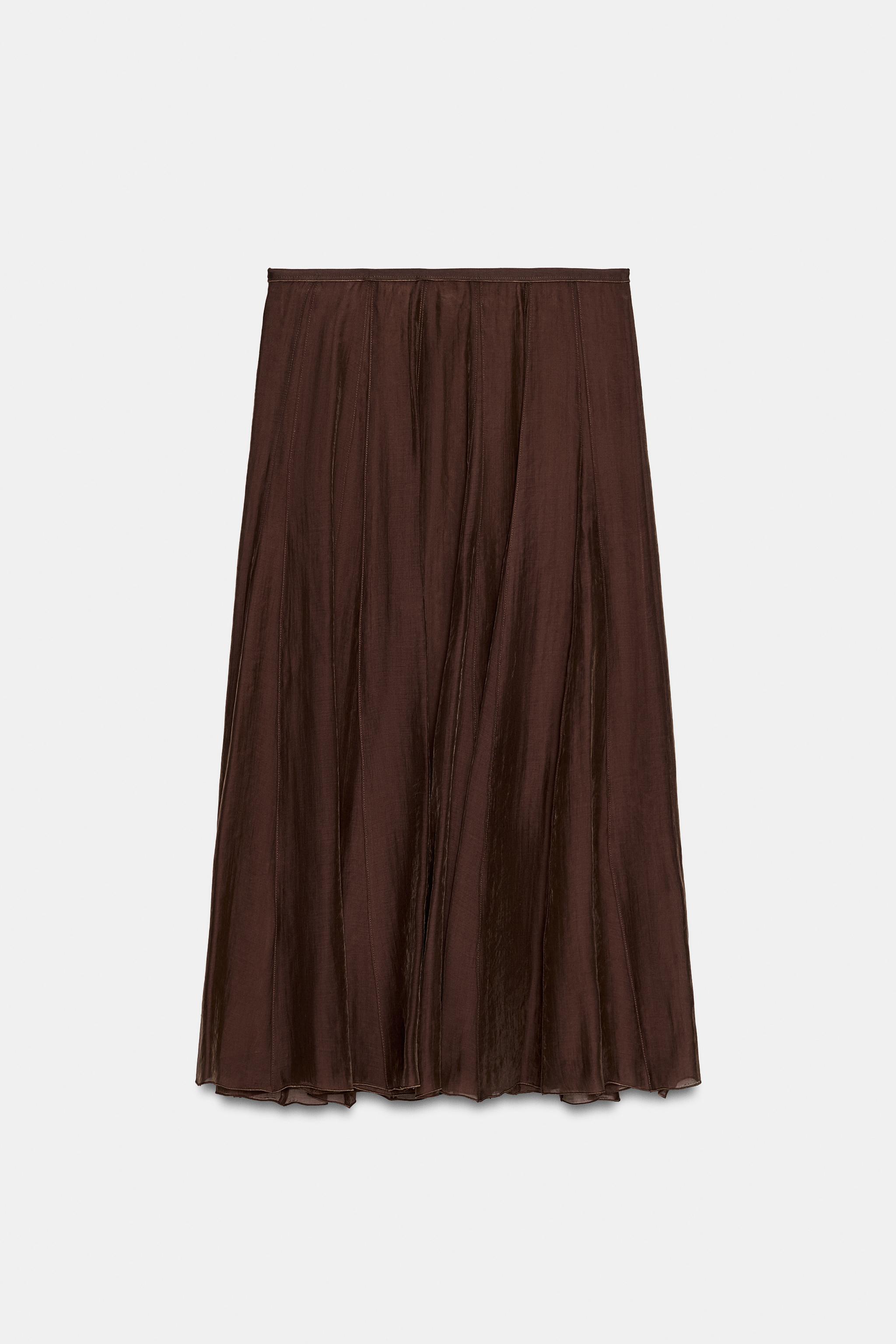 ZW COLLECTION FLOWY COMBINED SKIRT