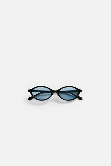 Zara OVAL SUNGLASSES - Black