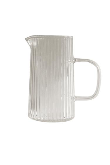 MILCHKÄNNCHEN AUS BOROSILIKATGLAS MIT RELIEF - Transparent von Zara