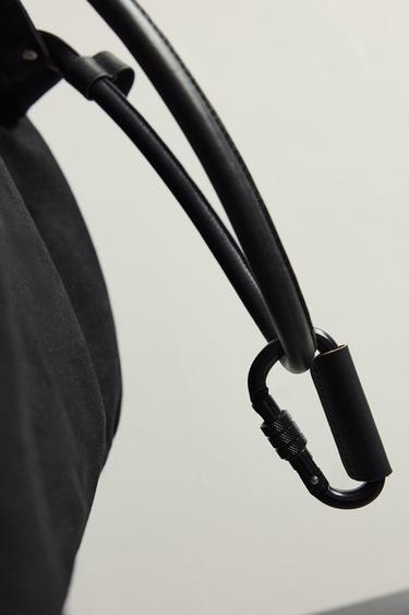 LOBSTER CLASP WITH LEATHER AARON LEVINE X ZARA - Black by Zara - Image 0