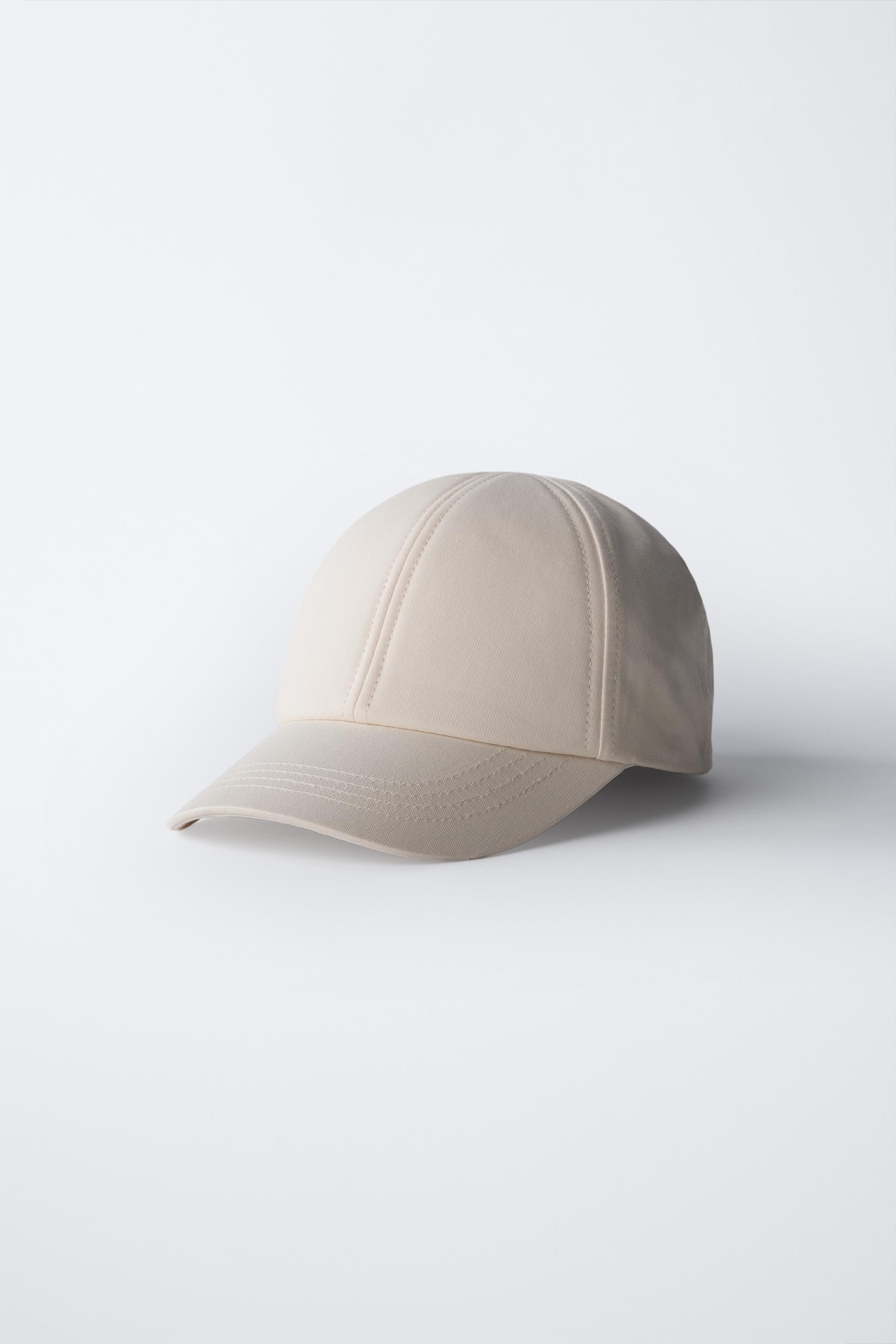 ◆EMIS◆ LETTERING LOGO WHITE STITCH BALL CAPLIGHT BEIGE m10 WHITE STITCH BALL CAP-LIGHT BEIGE - EMIS