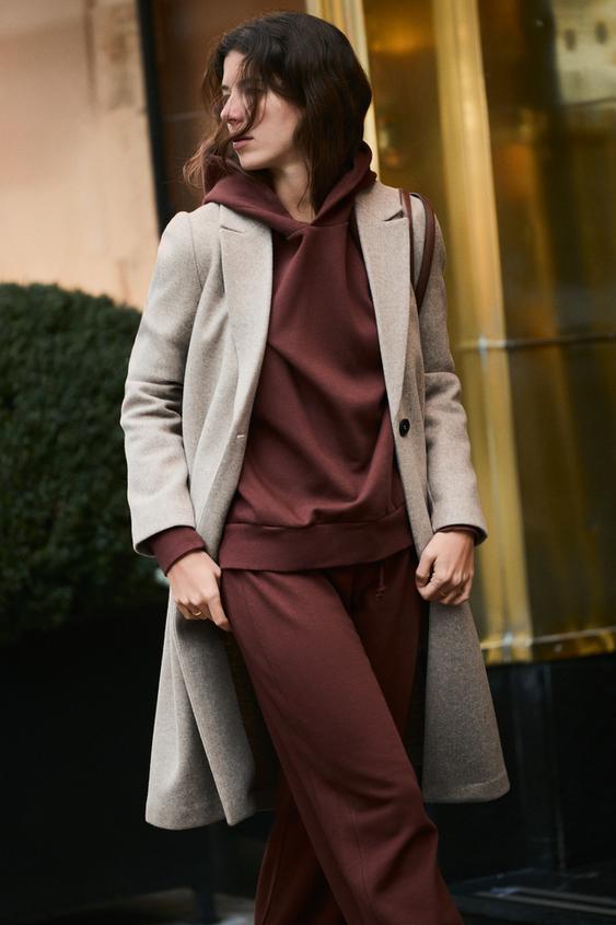 Cappotto Lana Amazon Cappotti Zara Wool Coat Cappotto Lungo Zara - Main Image