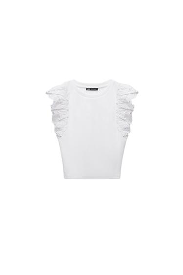 EMBROIDERED SLEEVE SHIRT
