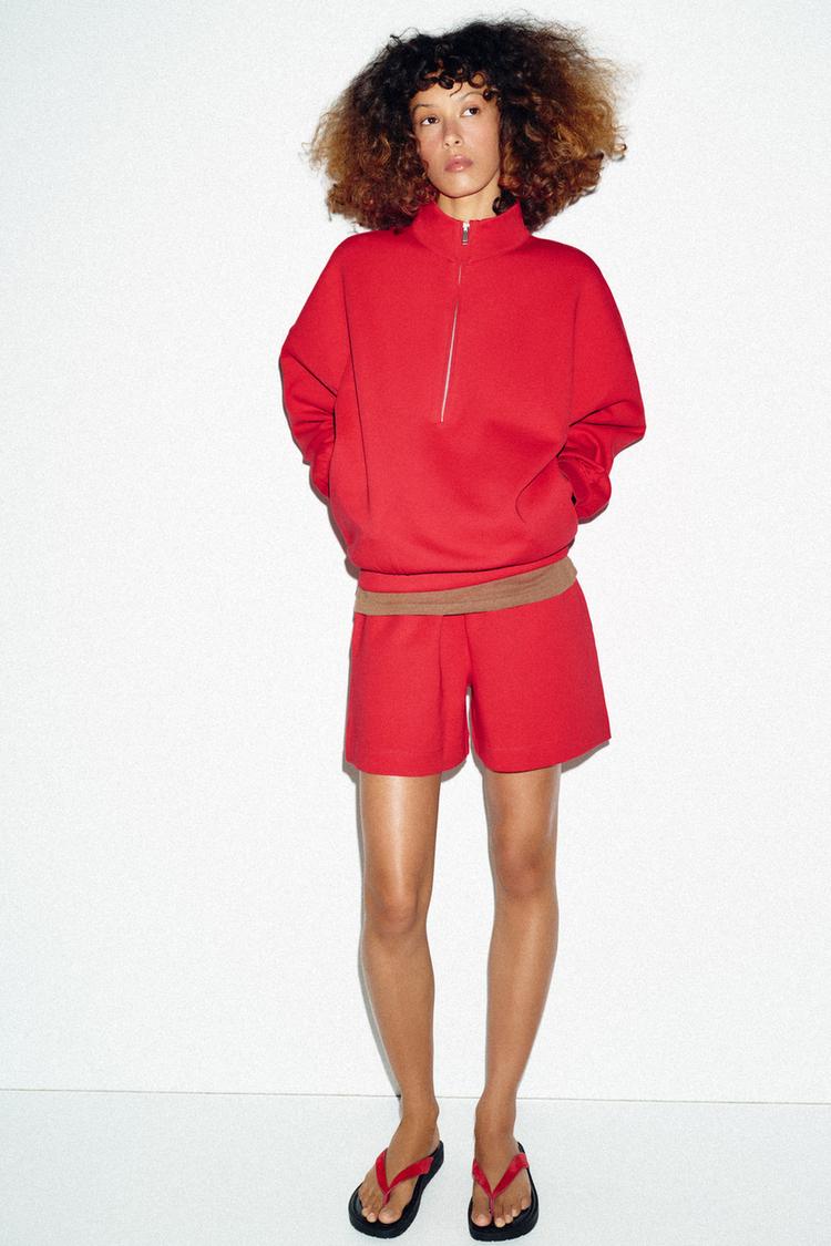 FERMUARLI OVERSIZE SWEATSHIRT