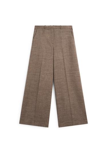 Zara Wide-leg voluminous wool blend trousers - 211