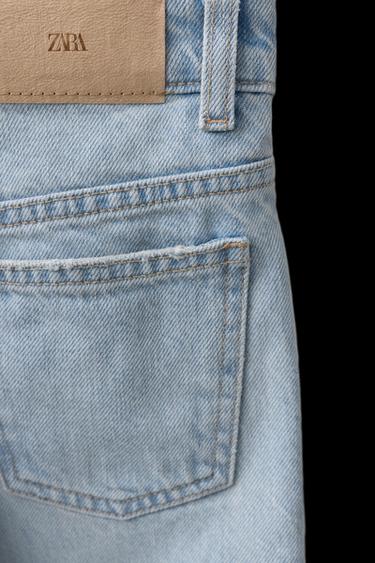 WIDE-LEG JEANS - Light blue by Zara