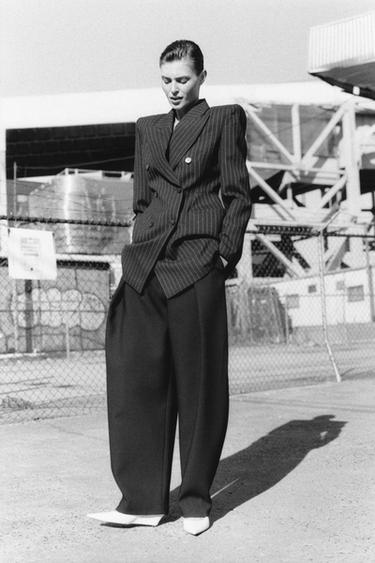 ZAPATO PIEL CUÑA LIMITED EDITION - Blanco de Zara - Imagen 0