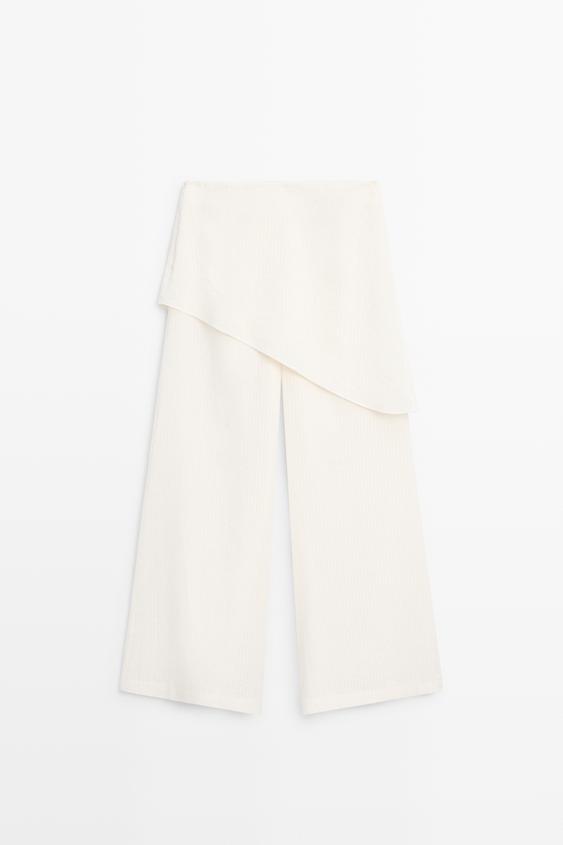 Total look textured skort from Zara - $220