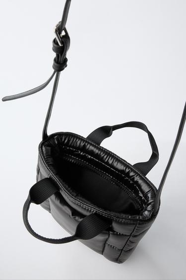 SAC BANDOULIÈRE MATELASSÉ - Noir de Zara - Image 4