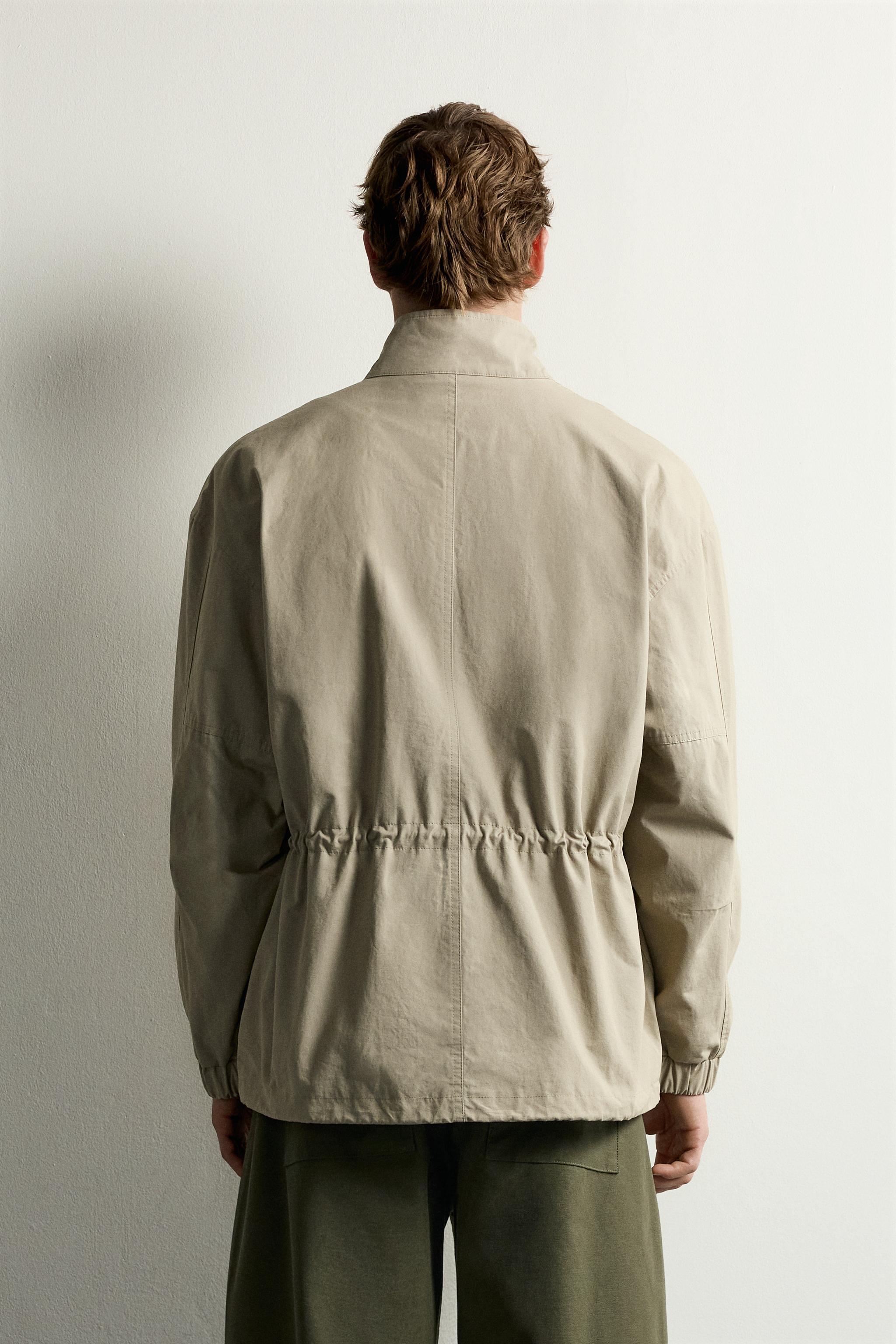 100% COTTON SHORT PARKA
