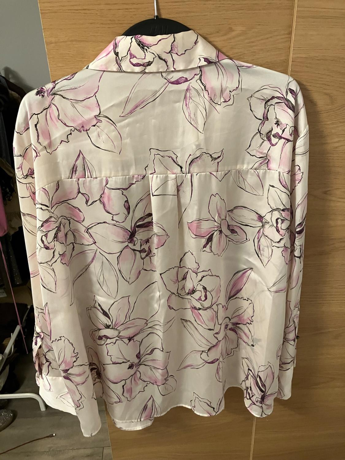PRINTED SATIN SHIRT - Image 3