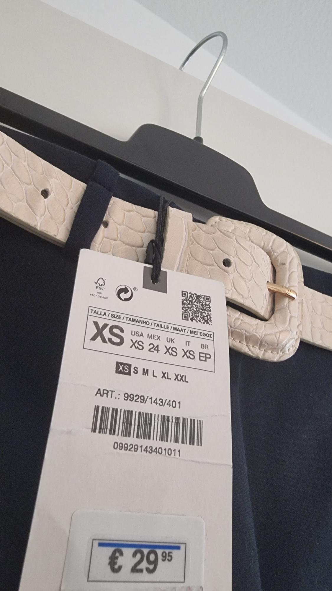 SKINNY TROUSERS WITH BELT - Image 3