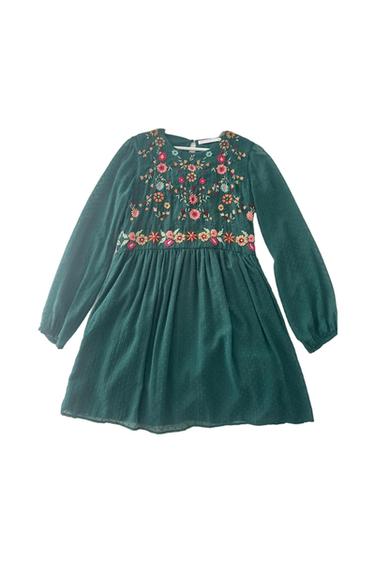 VESTIDO BORDADO FLORAL