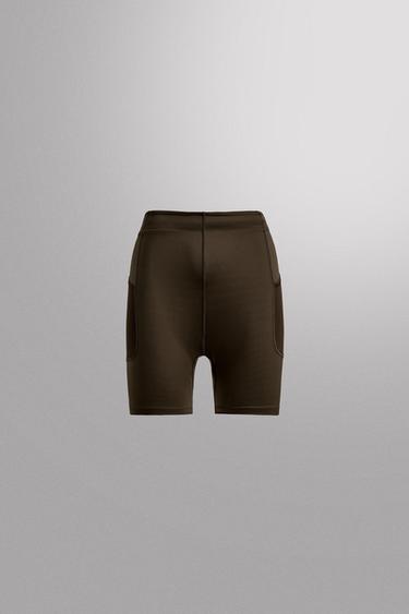 TRAINING LEGGINGS - Khaki by Zara
