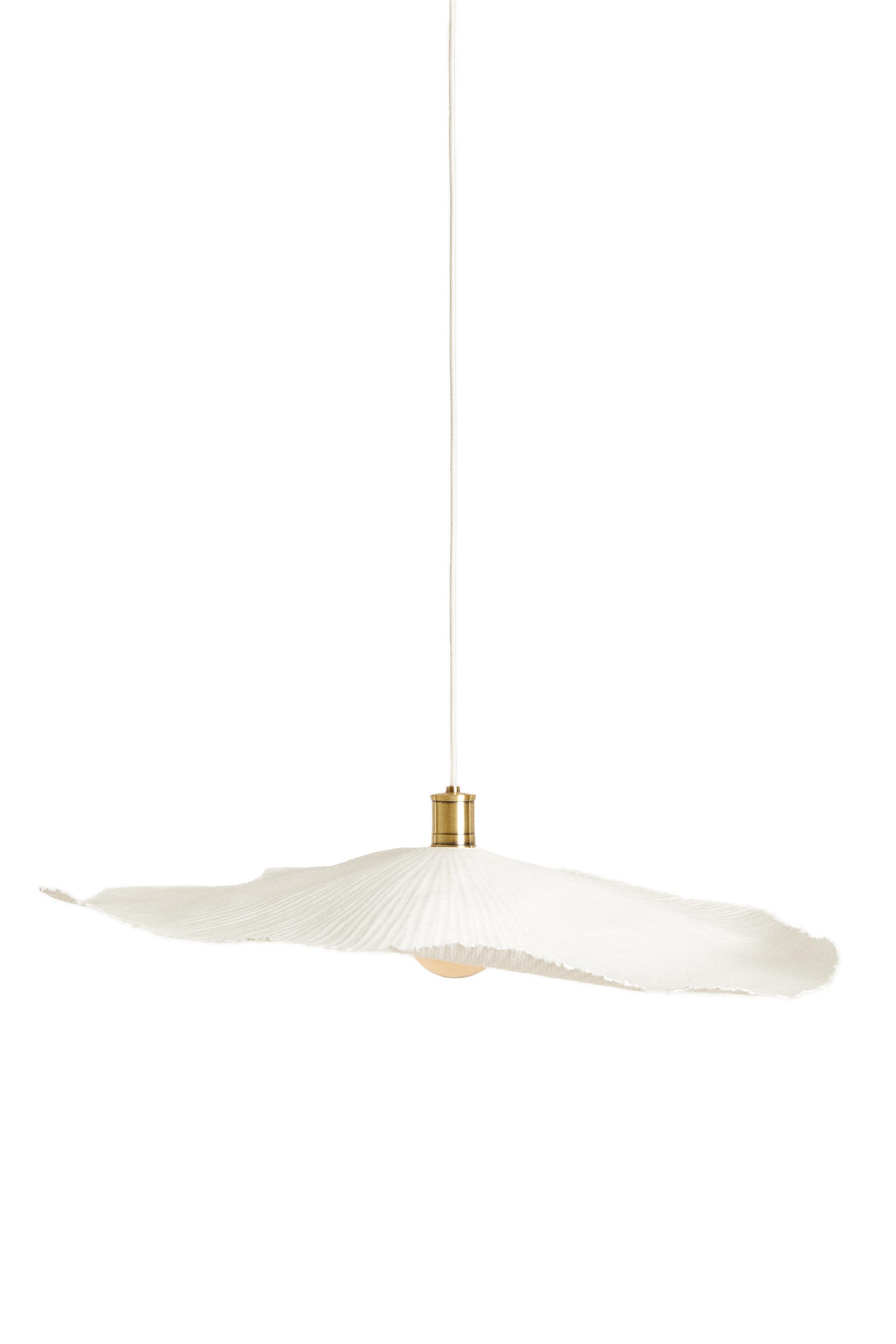 LARGE FLOWER CEILING LAMP - Oyster-white | ZARA United States