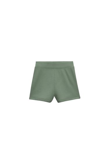 RIBBED SHORTS